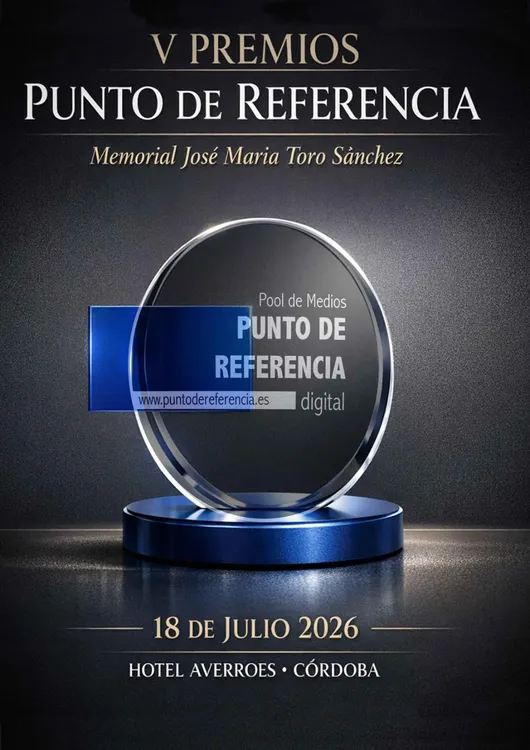 Gala de los V Premios Punto de Referencia 2026 en Córdoba destacando el liderazgo femenino en la cultura